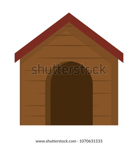 wooden house pet icon