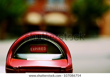 Parking Meter Royalty-Free Stock Photo #107086754