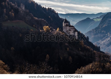Typical South Tyrolean Castle, Bolzano Dolomites