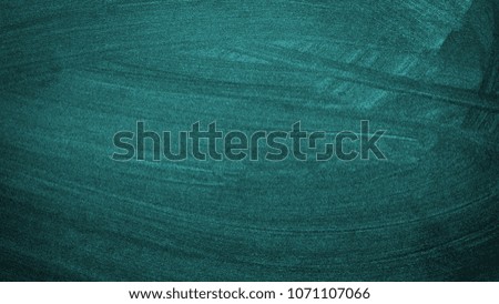 Blank green chalkboard texture with copy space. for text message or graphic design. education concept. Abstract Chalk rubbed out on texture for background.