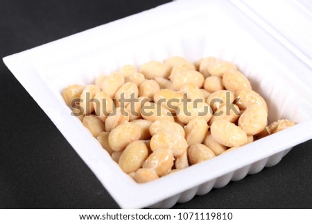 Natto, Japanese fermented soybeans