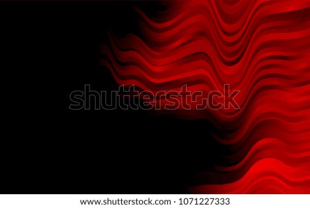 Dark Red vector template with bent lines. Creative geometric illustration in marble style with gradient. The template for cell phone backgrounds.
