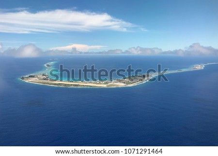 Kwajalein Atoll, Marshall Islands Royalty-Free Stock Photo #1071291464