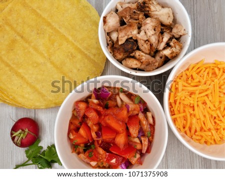 Corn Tortilla and Taco Ingredients