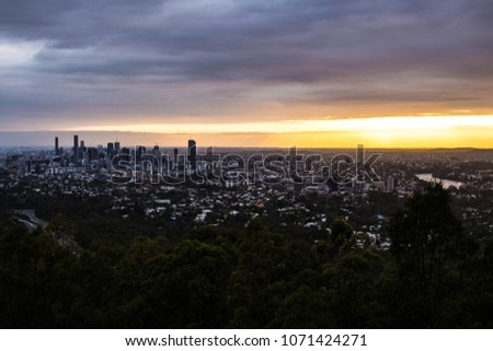 Sunrise Brisbane Mount Coot-tha