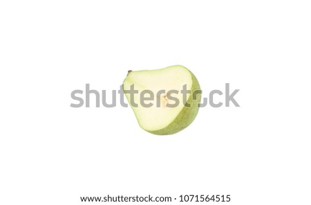 Pear green half single