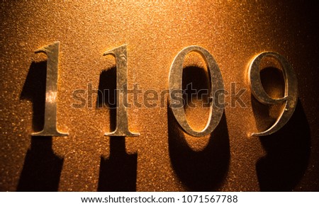 Gold Metal Hotel Number 1109