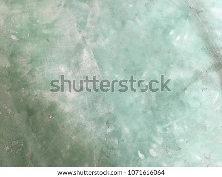 Old green cement floor background