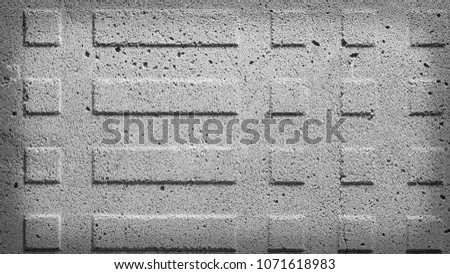 Grunge textures background. Gray old wall background. Cement grunge textures with squares. Vintage background with shadow frame.