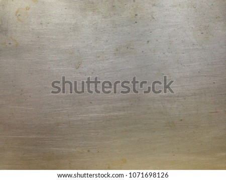 Stripe and light of stainless steel sheet.