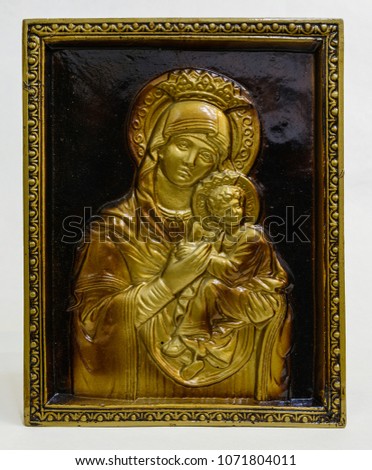 The Virgin Mary icon