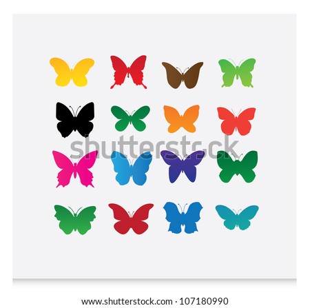 butterfly (vector) 2