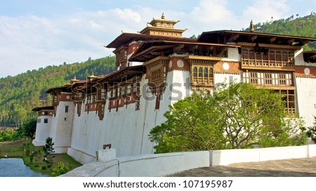 Punakha Dzong (Monastery) , Bhutan