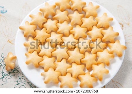 Cute little star cookies