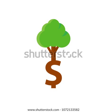 Money Tree Logo Icon Design