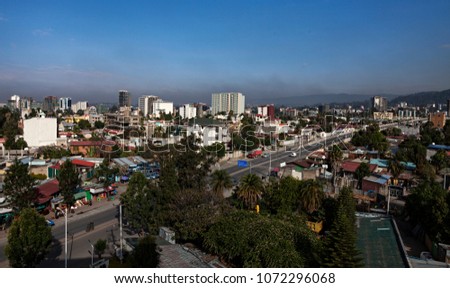 view on the capital of ethiopia