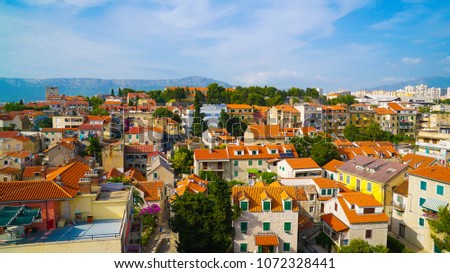 Beautiful view of city in Croatia