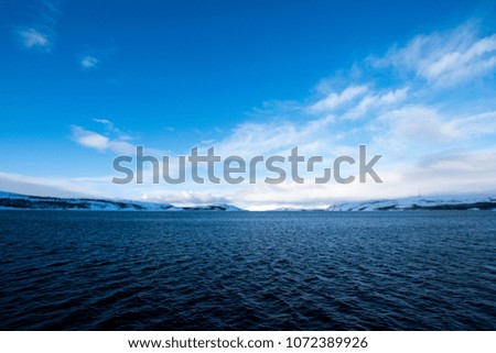 Northern Europe Norway Kirkenes city landscape