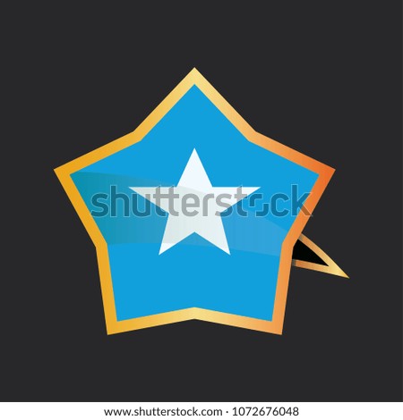 Star Flag Somalia State
