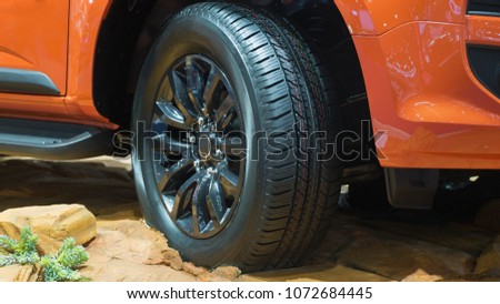 wheel pickup truck.Magnesium alloy wheel.