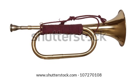 army trumpet Royalty-Free Stock Photo #107270108