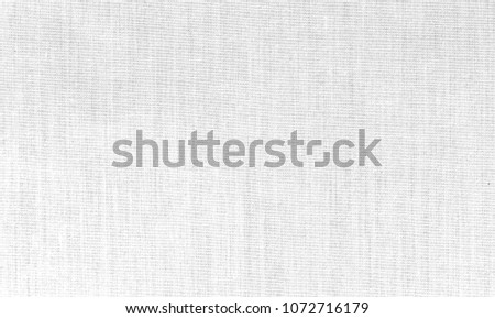 White canvas texture. Pattern of cotton canvas. Royalty-Free Stock Photo #1072716179