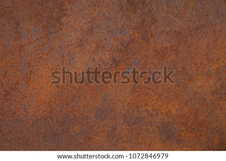 Grunge rusted metal texture, rust background. Oxidized metal background. Old metal iron panel