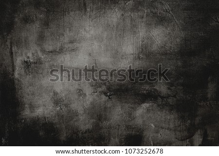 dark gray painting background or texture 