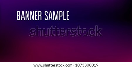 Cover facebook page gradient background with text. Minimalist graphic design layout template for advertising, creative and business concept. Abstract sale poster vector. Banner design.