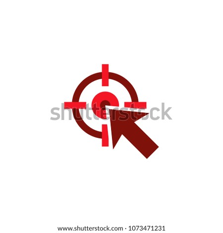 Touch Target Logo Icon Design
