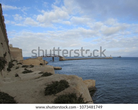 View of the Grand Harbour, Valletta, Malta