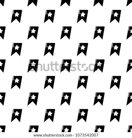 Bookmark browser pattern vector seamless repeating for any web design