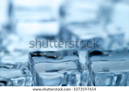 the texture background of ice