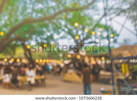 Festival Event day Blurred defocused Bokeh abstract Background