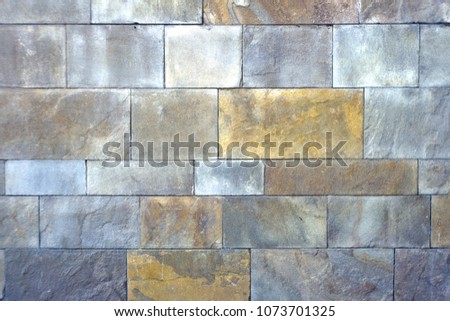 Texture of stone blocks