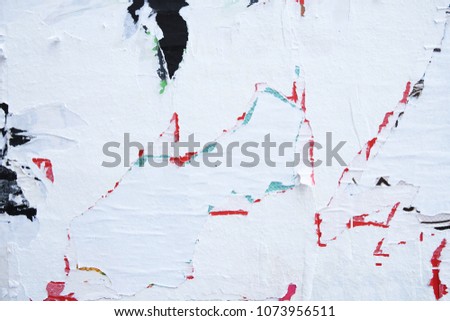 cool vintage abstract contemporary artistic street posters  Royalty-Free Stock Photo #1073956511