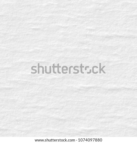 Shiny white paper texture with easy unevenness. Seamless square background, tile ready. High resolution photo.