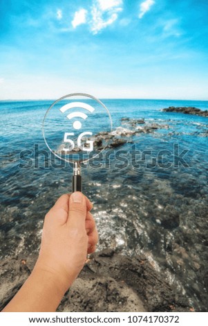 5G, Wifi, sea