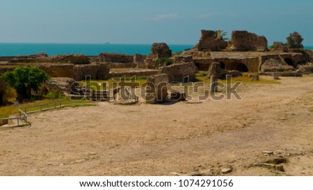 
Ruins of Carthage, Tunisia