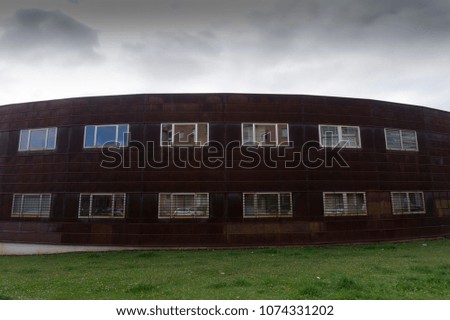 Building with twelve windows