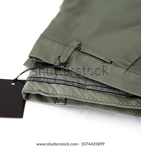 jeans pants isolated on white background