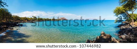 Hawaii Tropical Ocean Panorama, Maui, HI