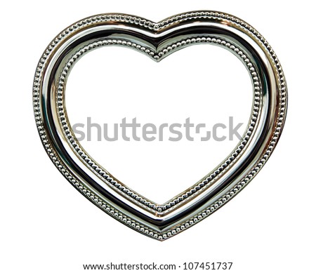 The Chrome Heart Frame isolated on white background
