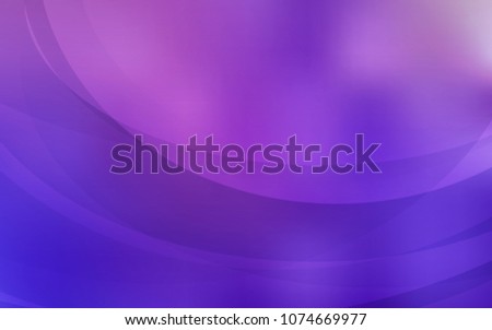 Light Purple, Pink vector background with bubble shapes. A sample with blurred bubble shapes. A completely new memphis design for your business.