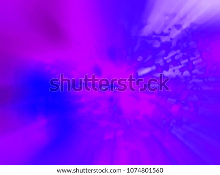 The decorative abstract background blur and zoom. A lot of color and light.