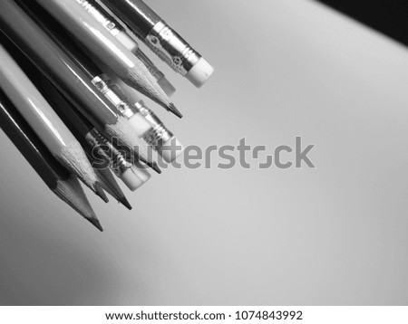 monochrome black and white pencil 