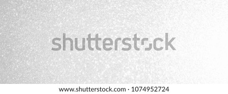 silver and white glitter texture christmas abstract background - panoramic