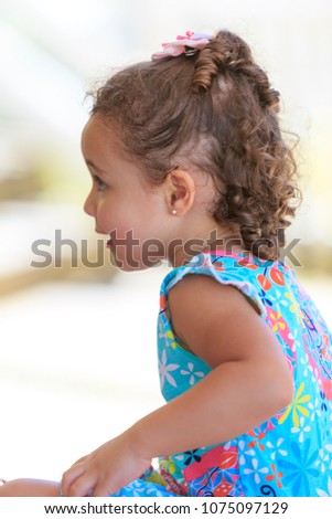 Portrait of a little girl 