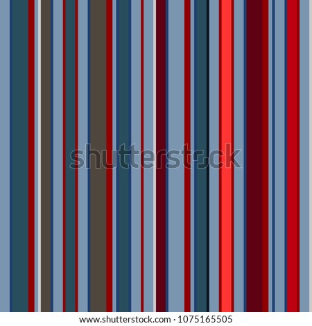 usa color style red and blue striped background on the cover and fabric

