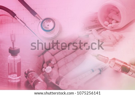 Healthcare and Medical marketing concept